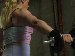 Amatør, Rumpe, Stor rumpe, Blond, Gym, Milf