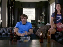 Baben, Stora tuttar, Avsugning, Bil, Sperma shot, Hd, Naturliga tuttar, Party