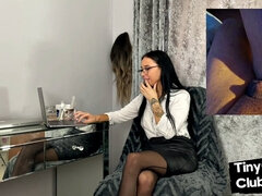 Amatéři, Dominace, Femdom, Fetiš, Spodní prádlo, Přírodní prsa, Drobounká