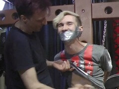 Gay hardfuck, gay domination, clamps