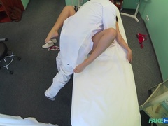 Avsugning, Doktor, Fingering, Lesbisk, Kontor, Pov, Fitta, Uniform