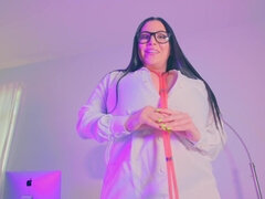 Korina Kova mesmerizes with voluptuous milf charm in a sultry nurse fantasy