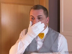 Røv, Stor pik, Pik sutte, Langt ned i halsen, Pik, Hd, Fisse, Tatovering