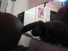 Amerikai, Anális szex, Hatalmas hátsó, Fekete, Műcerka, Maszti