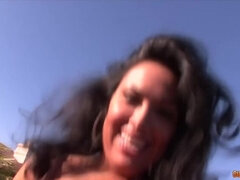 Veľký zadok, Brunetka, Striekanie semena, Hd, Milf  mčbp, Vonku, Z pohľadu účastníka