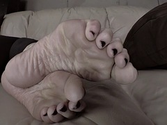 Morena, Pies, Fetiche, Fetiche de pies, Pov