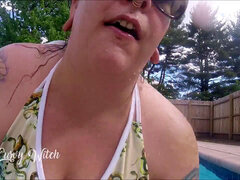 Obese, big ass in bikini, kink