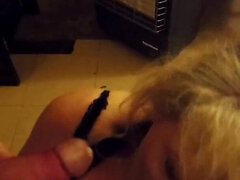 Amatør, Blond, Par, Sperm skott, Ansiktssperm, Moden, Milf, Pupper