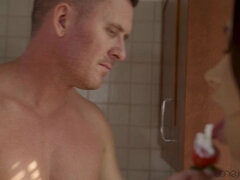 69, 오랄섹스, 얼굴에, 부엌, 대단히, 셀카, 보지, 젖은