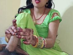 Married cutie Lalita Singh gets intimate with her stepbrother in the bedroom