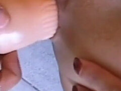 Anal, Stor kuk, Avsugning, Sperma i munnen, Sperma shot, Ladyboy, Shemale, Vintage