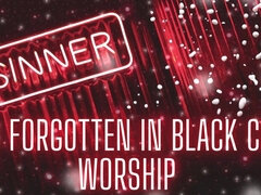 God Forgotten in Black Cum Worship