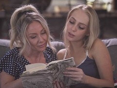 Milf mom, lesbian sex, girl-on-girl