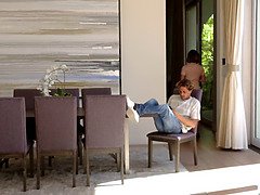 Μεγάλα βυζιά, Πίπα, Μελαχροινή, Ηδ, Γλείψιμο, Ώριμη, Μουνί, Μητριά