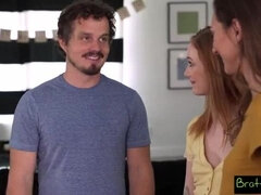 Hatalmas hátsó, Cumizás, Gesztenyebarna, Pénisz, Kézimunka, Nuni, Vöröshajú, Leborotvált