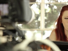 ヒール, 下着, 天然, 乳首, オーガズム, スカート, 一人, ヒモパン