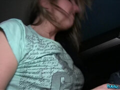 Public Agent - Blondie Suck And Fucks In Car 2 - Lina Cors
