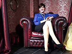 Cul, Brunette brune, Femme couguar, Mère que j'aimerais baiser, Maman, Criant, Belle mère, Jarretelles