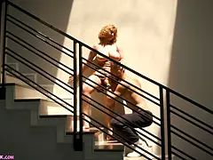 흑갈색 머리, 커플, 깊은목구멍, 머리카락이 많은, Hd, 라티나, 나체의, 젖가슴