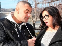 Analny, Duży tyłek, Duży kutas, Duże cycki, Obciąganie, Brunetka, Podwójna penetracja, Krótkie włosy