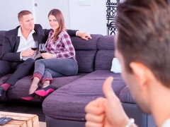 Leie, In den arsch, Grosse titten, Blasen, Hundestellung, Dürr, Jungendliche (18+), Flotter dreier