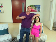 Rumpe, Babe, Store pupper, Kukk suging, Føtter, Naturlige bryster, Synsvinkel, Stramt