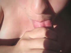Leie, Blasen, Selbstgemacht, Mutti, Im freien, Ablutschen