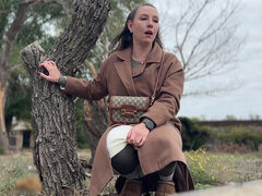 Amatőr, Gesztenyebarna, Szabadban, Nézőpont, Egyedül