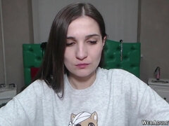 18, Brunetka, Dildo, Masturbácia, Swingers, Teenka, Kozičky, Webkamera