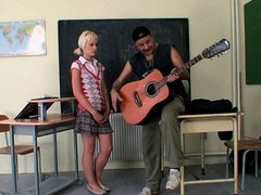 Sucer une bite, Collège université, 2 femmes 1 homme, Hd, Léchez, Chatte, Professeur, Plan cul à trois