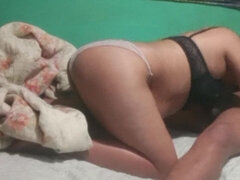 I Get Into My Big Ass Stepmom's Bed and She Starts Touching Me and Sucking My Cock