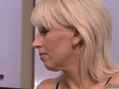 Blondinka, Češka, Dildo, Lezbijke, Zrela, Mama, Resničnost, Obrito
