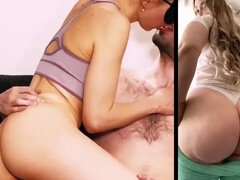 Sv�lja cum, hemmagjord, handjob swallow