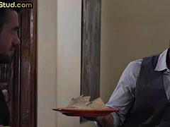 Handsome jock buttsmashed by horny lover