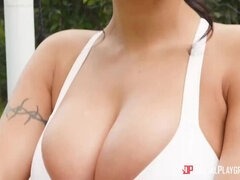 Big Titty League Football: jocks with juggs extravaganza