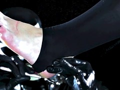 Bdsm, Føtter, Fetisj, Latex, Milf