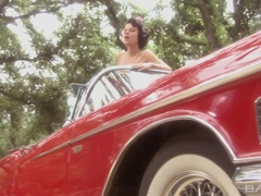 Ruby Knox has forbidden sex with a greaser in the back of his convertible