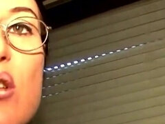 Big boobs nympho watches couple having sex