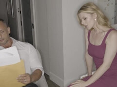 Velike joške, Blondinka, Fafanje, Varanje, Kurac, Milf, Orgazem, Dokolenke