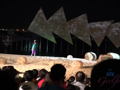 아마추어, 금발의, 오랄섹스, 발, 발로 애무하기, 여자친구, 보지, 젖가슴