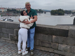 Stor rumpe, Brunette, Italianer