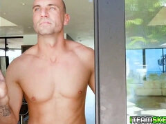 Veľké kozy, Bikini, Na psíka, Hd, Masáž, Vonku, Bazén, Ryšavé