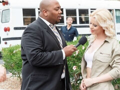 Culo grosso, Grande cazzo, Tette grandi, Bionda, Da dietro, Leccata, Figa, Tette