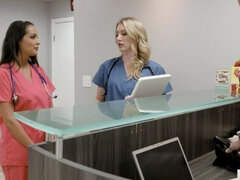 Sexy Nurse Help Out Doctor