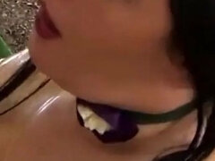 Amatør, Stor svart kvinne, Store pupper, Kukk suging, Lubben, Latex, Naturlige bryster, Pupper