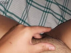 Lesbian Couch Play: Stepan's Mutual Masturbation Orgasm