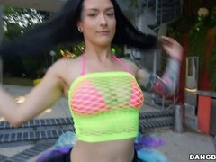 Katrina Jade Planned to Dance but Received Cock