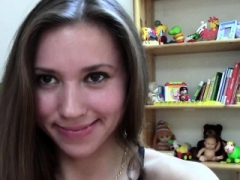 Amatoriale, Brunetta, Hd, Masturbazione, Solo, Ragazza