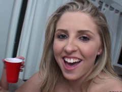 A group of ladies is with some men. They are fucking together
