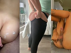Anaal, Grote lul, Sperma shot, Homo, Openbaar, Shemale, Alleen, Tieten likken